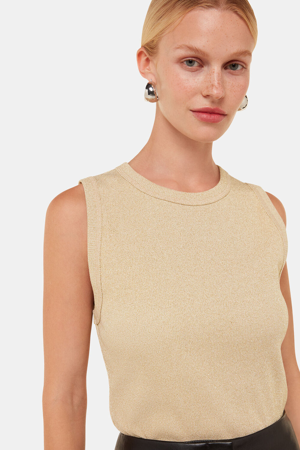 Gold Luna Sparkle Tank
